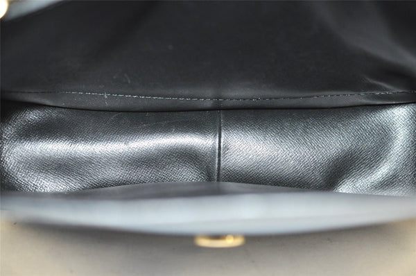 Auth Louis Vuitton Epi Saint Cloud GM Shoulder Cross Body Bag M52195 Blue 2227J