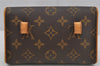Auth Louis Vuitton Monogram Pochette Florentine Pouch Waist Bag M51855 LV 2228J