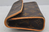 Auth Louis Vuitton Monogram Pochette Florentine Pouch Waist Bag M51855 LV 2228J