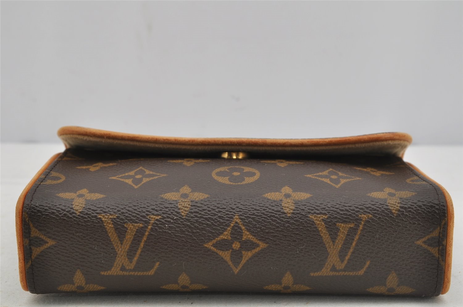 Auth Louis Vuitton Monogram Pochette Florentine Pouch Waist Bag M51855 LV 2228J