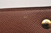 Authentic Louis Vuitton Monogram M61652 Porte Monnaie Billet Carte Credit 2231I