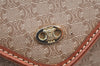 Authentic CELINE Macadam Blason Pattern Clutch Hand Bag PVC Leather Beige 2231K