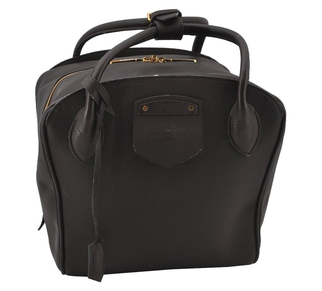 Authentic Louis Vuitton Automarokinuri Miralis Shoulder Hand Bag Brown 2232J