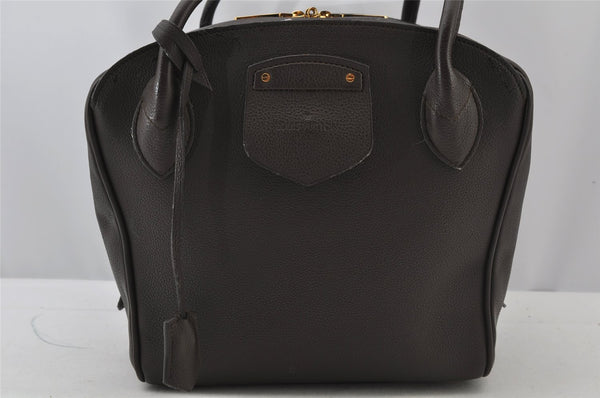 Authentic Louis Vuitton Automarokinuri Miralis Shoulder Hand Bag Brown 2232J