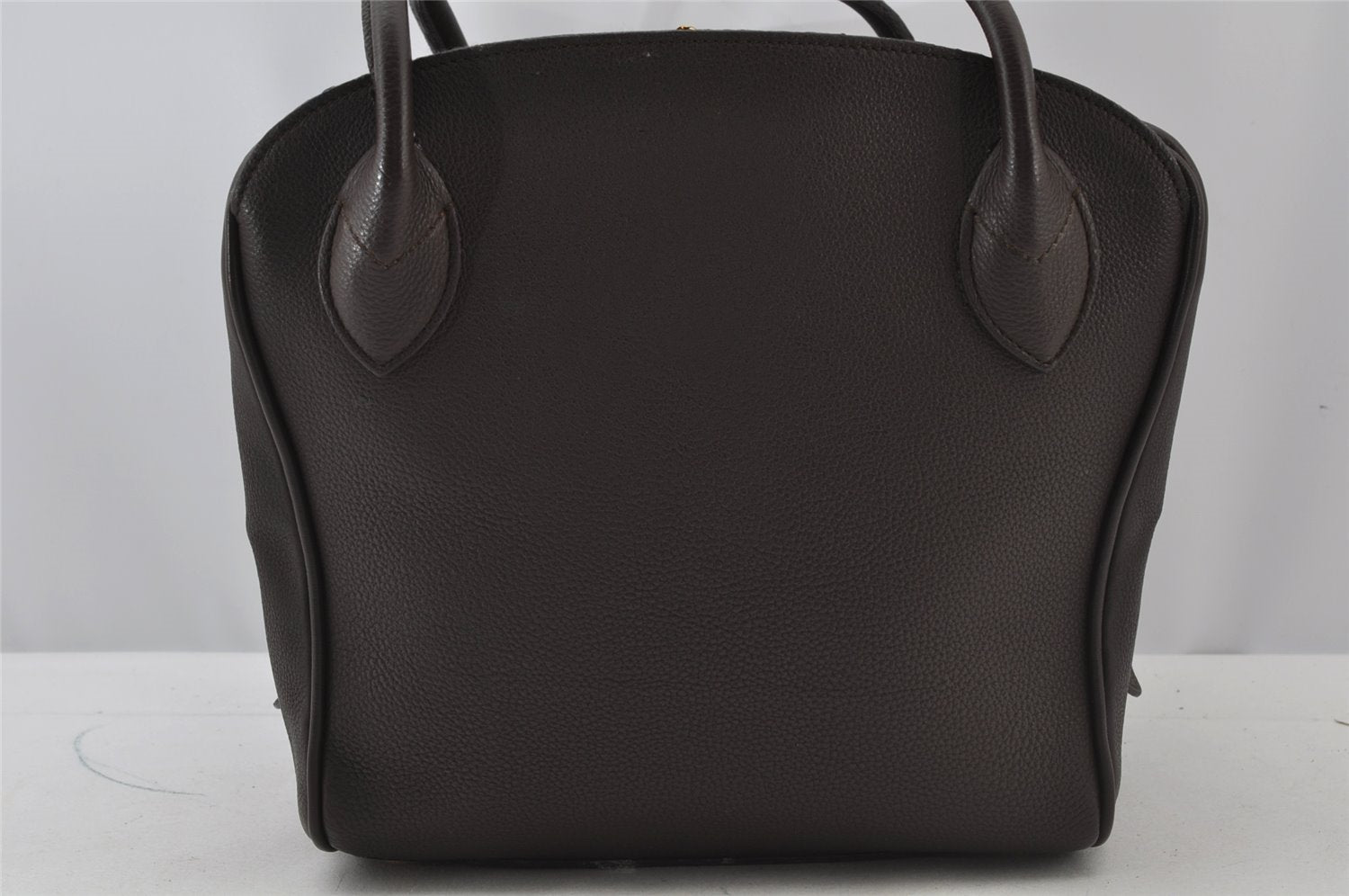 Authentic Louis Vuitton Automarokinuri Miralis Shoulder Hand Bag Brown 2232J