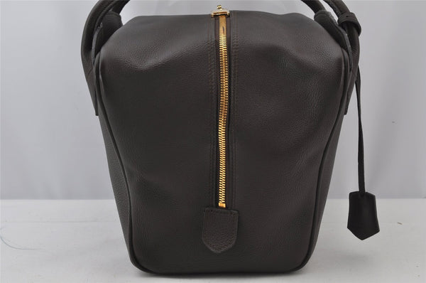 Authentic Louis Vuitton Automarokinuri Miralis Shoulder Hand Bag Brown 2232J