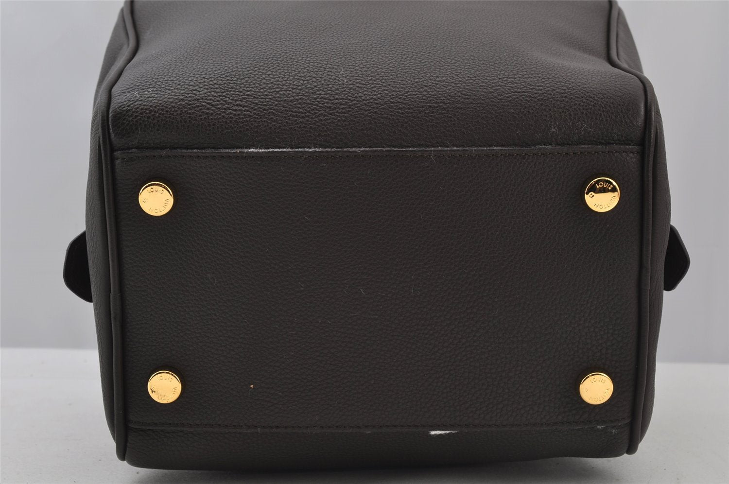 Authentic Louis Vuitton Automarokinuri Miralis Shoulder Hand Bag Brown 2232J