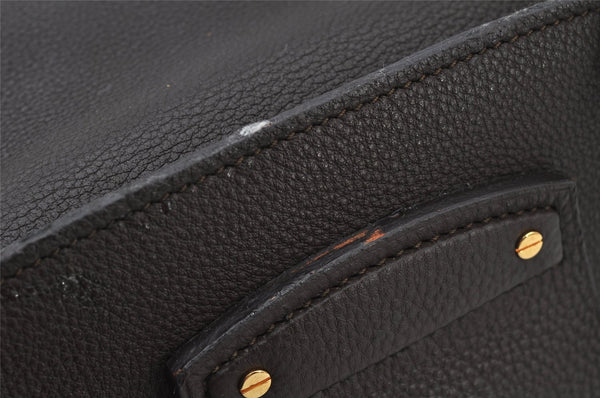 Authentic Louis Vuitton Automarokinuri Miralis Shoulder Hand Bag Brown 2232J