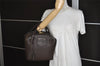 Authentic Louis Vuitton Automarokinuri Miralis Shoulder Hand Bag Brown 2232J