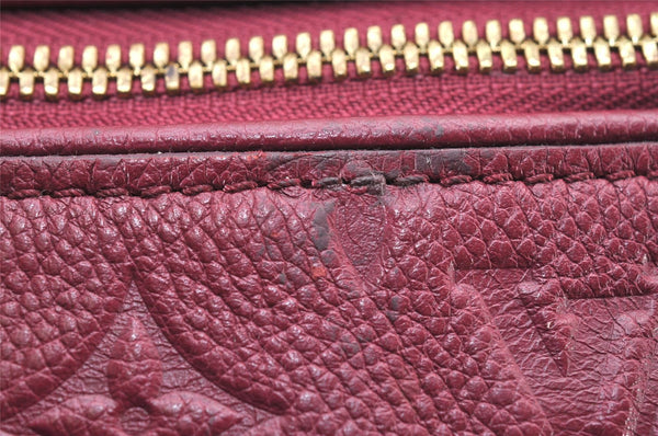 Auth Louis Vuitton Monogram Empreinte Speedy Bandouliere 25 Hand Bag LV 2233J