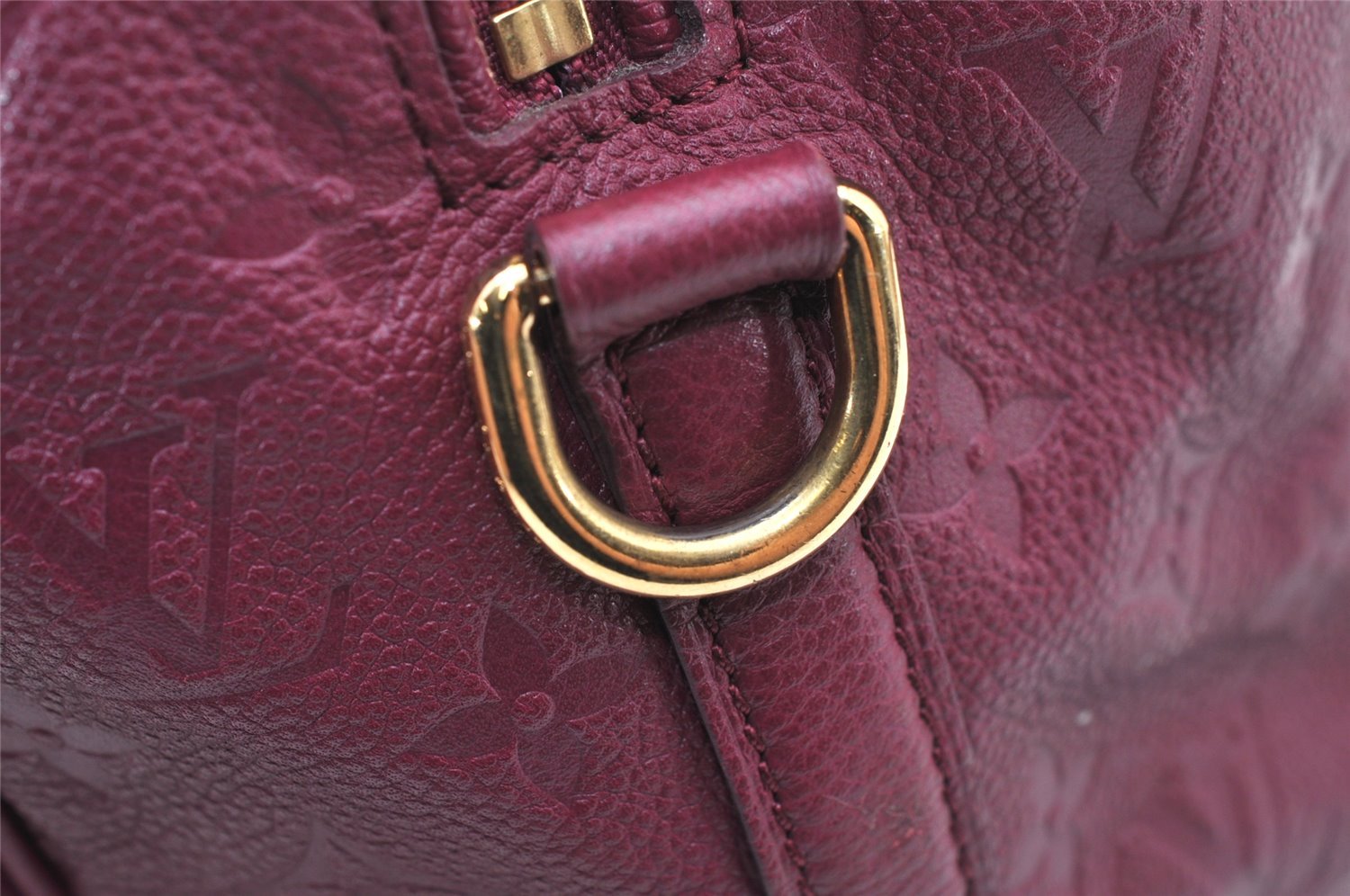Auth Louis Vuitton Monogram Empreinte Speedy Bandouliere 25 Hand Bag LV 2233J
