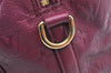 Auth Louis Vuitton Monogram Empreinte Speedy Bandouliere 25 Hand Bag LV 2233J