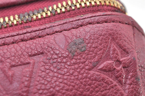 Auth Louis Vuitton Monogram Empreinte Speedy Bandouliere 25 Hand Bag LV 2233J