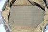 Authentic FENDI Zucca Vintage Hand Bag Purse Canvas Leather Brown Junk 2234I