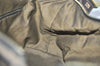 Authentic FENDI Zucca Vintage Hand Bag Purse Canvas Leather Brown Junk 2234I