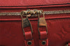 Auth Louis Vuitton Monogram Empreinte Speedy Bandouliere 25 Hand Bag Red 2234J