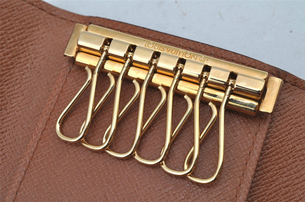 Authentic Louis Vuitton Monogram Multicles 6 Six Hooks Key Case M62630 LV 2235J