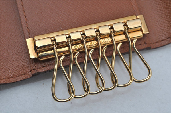 Authentic Louis Vuitton Monogram Multicles 6 Six Hooks Key Case M62630 LV 2235J