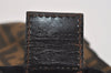Authentic FENDI Zucca Vintage Folding Tote Hand Bag Nylon Leather Brown 2236I