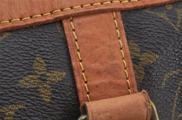 Authentic Louis Vuitton Monogram Sac Souple 45 Hand Boston Bag M41624 LV 2236J