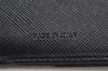 Authentic PRADA Vintage Saffiano Leather Bifold Wallet Purse Black Junk 2237I