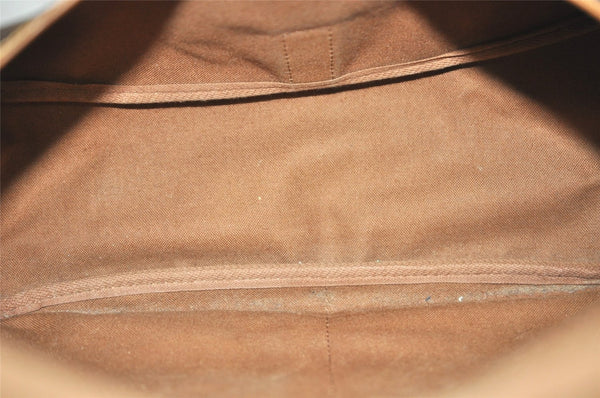 Authentic Louis Vuitton Monogram Saumur 35 Shoulder Cross Bag M42254 LV 2237K