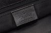 Authentic GUCCI Shoulder Hand Bag Purse GG Canvas Leather 0014231 Black 2239I