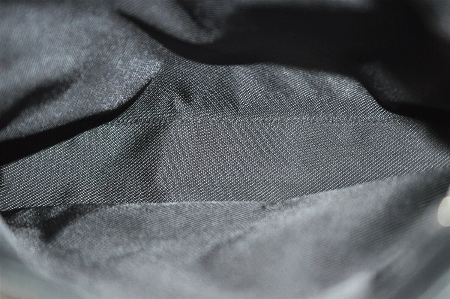 Authentic GUCCI Shoulder Hand Bag Purse GG Canvas Leather 0014231 Black 2239I