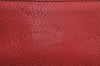 Authentic PRADA DAINO TREND Leather Nappa Chain Shoulder Bag BR0167 Red 2240J