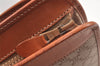 Authentic CELINE Macadam Blason Pattern Clutch Hand Bag PVC Leather Beige 2241K