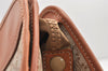 Authentic CELINE Macadam Blason Pattern Clutch Hand Bag PVC Leather Beige 2241K