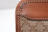 Authentic CELINE Macadam Blason Pattern Clutch Hand Bag PVC Leather Beige 2241K