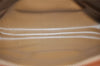Authentic CELINE Macadam Blason Pattern Clutch Hand Bag PVC Leather Beige 2241K