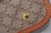 Authentic CELINE Macadam Blason Pattern Clutch Hand Bag PVC Leather Beige 2241K
