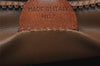 Authentic CELINE Macadam Blason Pattern Clutch Hand Bag PVC Leather Beige 2241K