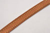 Auth Louis Vuitton Leather Shoulder Strap For Pochette Twin Beige 53.5" LV 2243J