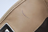 Authentic GUCCI Vintage Shoulder Tote Bag GG Canvas Leather 31244 Beige 2245I
