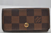 Authentic Louis Vuitton Damier Multicles 4 Key Case Holder N62631 LV 2246J