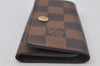 Authentic Louis Vuitton Damier Multicles 4 Key Case Holder N62631 LV 2246J