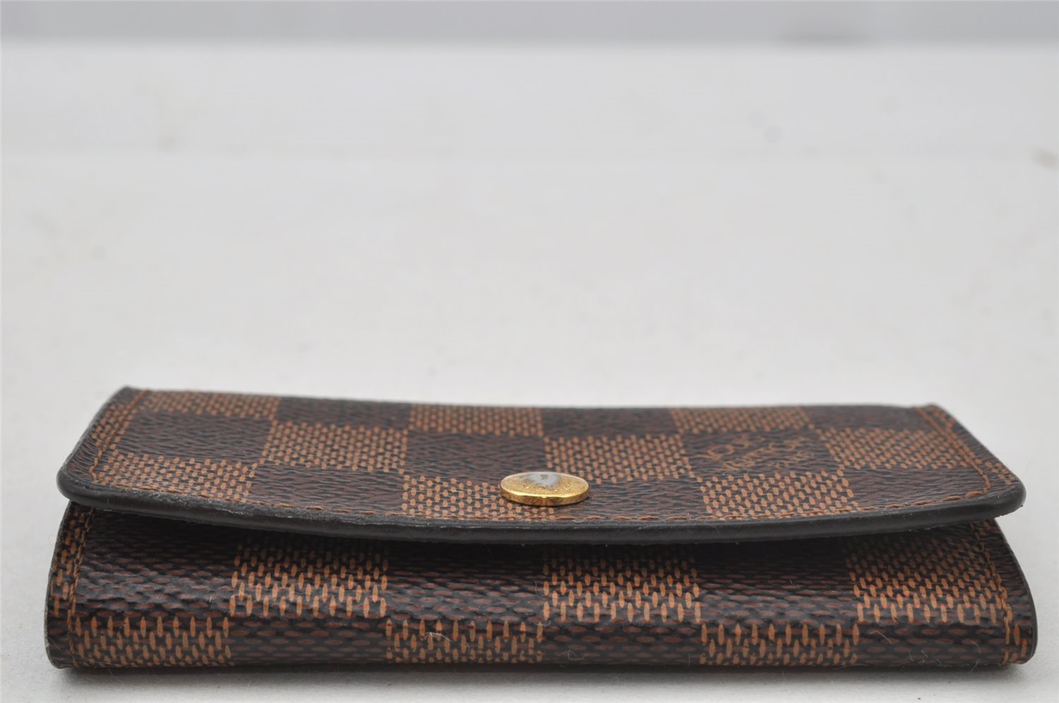 Authentic Louis Vuitton Damier Multicles 4 Key Case Holder N62631 LV 2246J