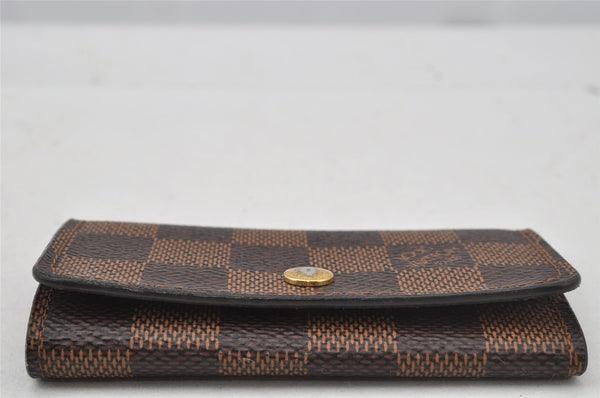 Authentic Louis Vuitton Damier Multicles 4 Key Case Holder N62631 LV 2246J