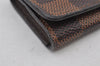 Authentic Louis Vuitton Damier Multicles 4 Key Case Holder N62631 LV 2246J