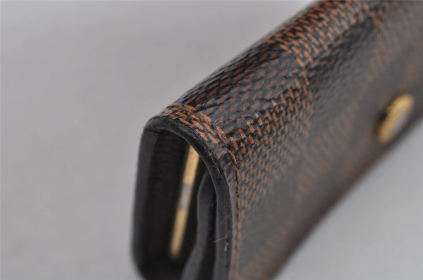 Authentic Louis Vuitton Damier Multicles 4 Key Case Holder N62631 LV 2246J