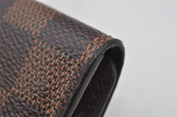 Authentic Louis Vuitton Damier Multicles 4 Key Case Holder N62631 LV 2246J