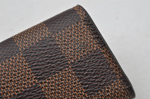 Authentic Louis Vuitton Damier Multicles 4 Key Case Holder N62631 LV 2246J