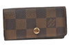 Authentic Louis Vuitton Damier Multicles 4 Key Case Holder N62631 LV 2248J