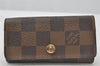 Authentic Louis Vuitton Damier Multicles 4 Key Case Holder N62631 LV 2248J