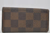 Authentic Louis Vuitton Damier Multicles 4 Key Case Holder N62631 LV 2248J