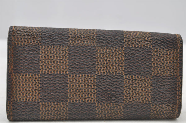 Authentic Louis Vuitton Damier Multicles 4 Key Case Holder N62631 LV 2248J