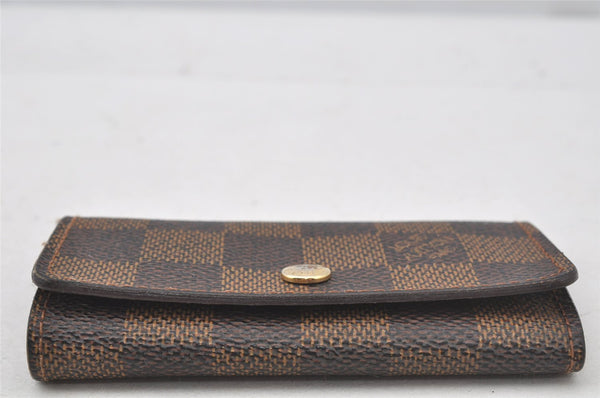 Authentic Louis Vuitton Damier Multicles 4 Key Case Holder N62631 LV 2248J